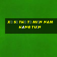 xổ số thứ tư miền nam hàng tuần