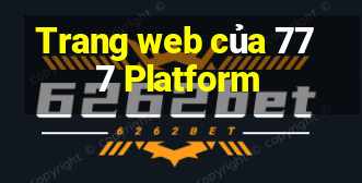 Trang web của 777 Platform