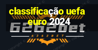 classificação uefa euro 2024