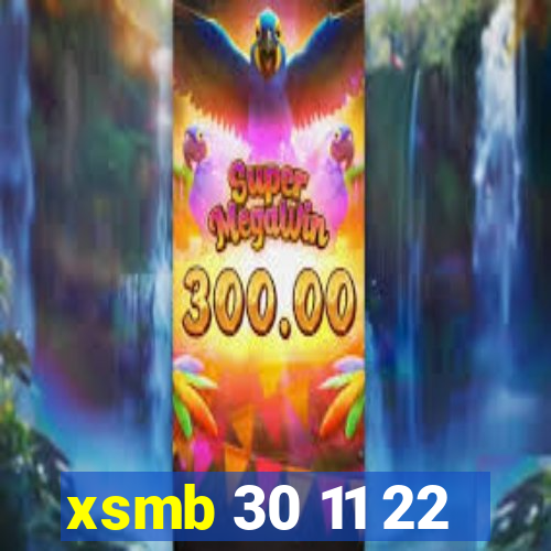 xsmb 30 11 22