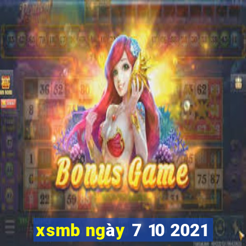 xsmb ngay 7 10 2021