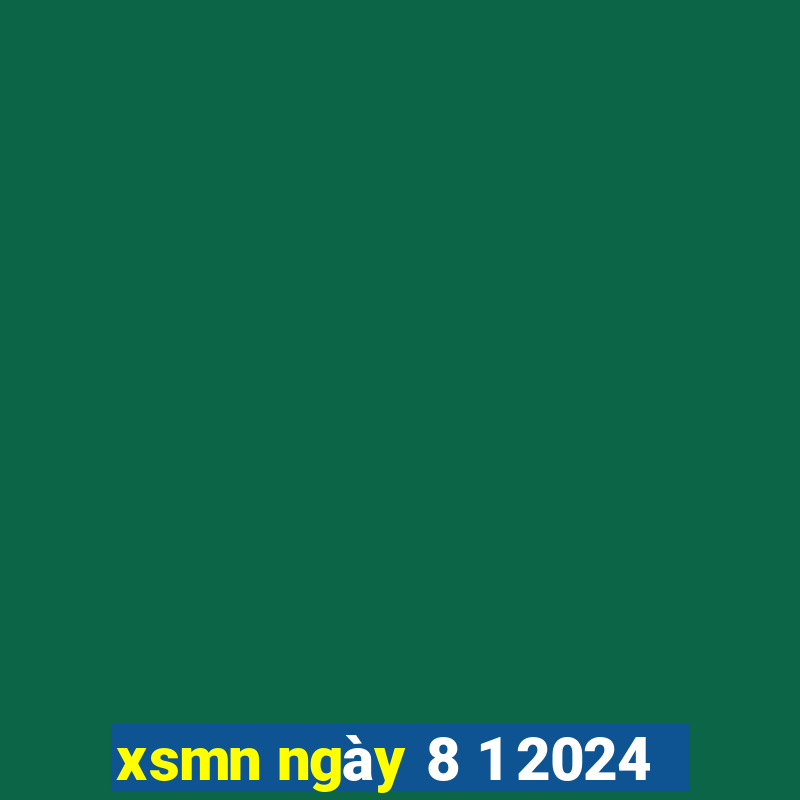 xsmn ngày 8 1 2024