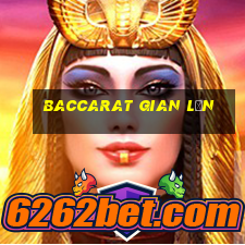 baccarat gian lận