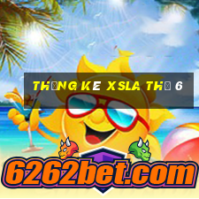 Thống kê XSLA Thứ 6