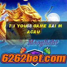 Tải You88 Game Bài Macau