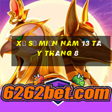 xổ số miền nam 13 tây tháng 8