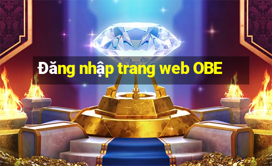 Đăng nhập trang web OBE