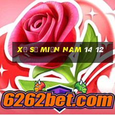 xổ số miền nam 14 12