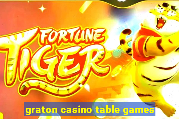 graton casino table games