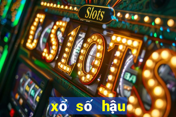 xổ số hậu giang xổ thử