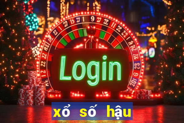 xổ số hậu giang xổ thử