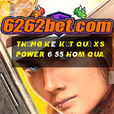 THỐNG KÊ KẾT QUẢ XS power 6 55 hôm qua