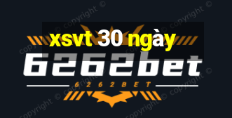 xsvt 30 ngày