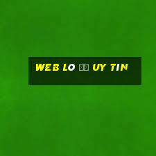 web lô đề uy tín