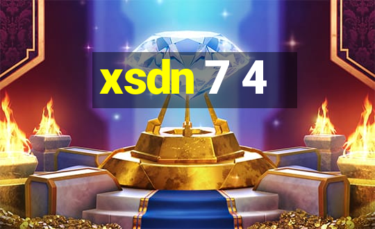 xsdn 7 4