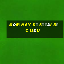 hôm nay xổ số đài bạc liêu