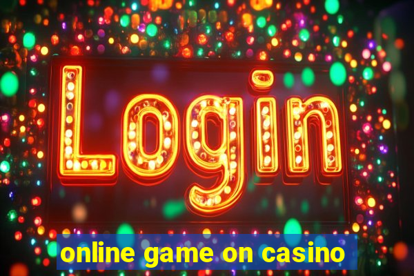 online game on casino