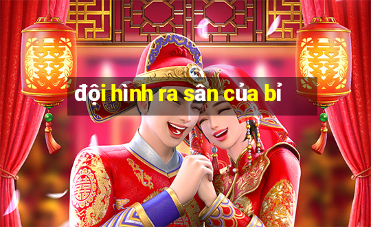 đội hình ra sân của bỉ