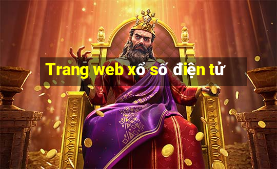 Trang web xổ số điện tử