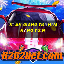 số an giang thứ năm hàng tuần