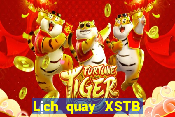 Lịch quay XSTB ngày thứ sáu