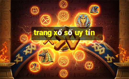 trang xổ số uy tín