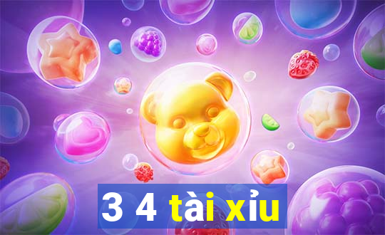 3 4 tài xỉu