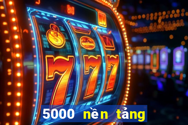 5000 nền tảng đặt cược màu