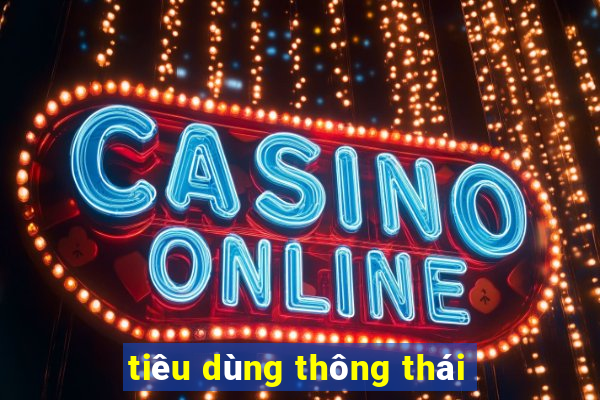 tiêu dùng thông thái