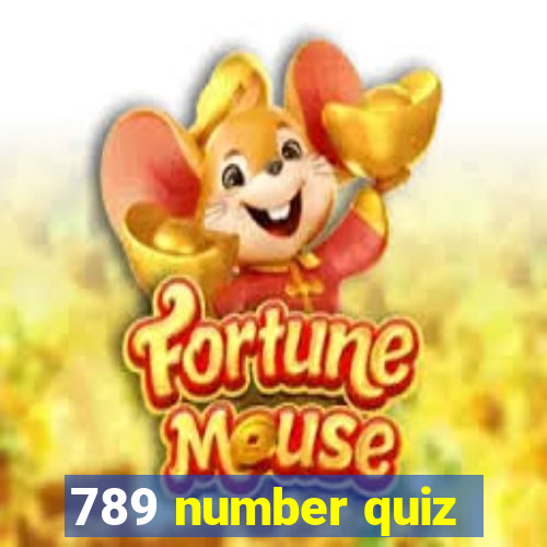 789 number quiz