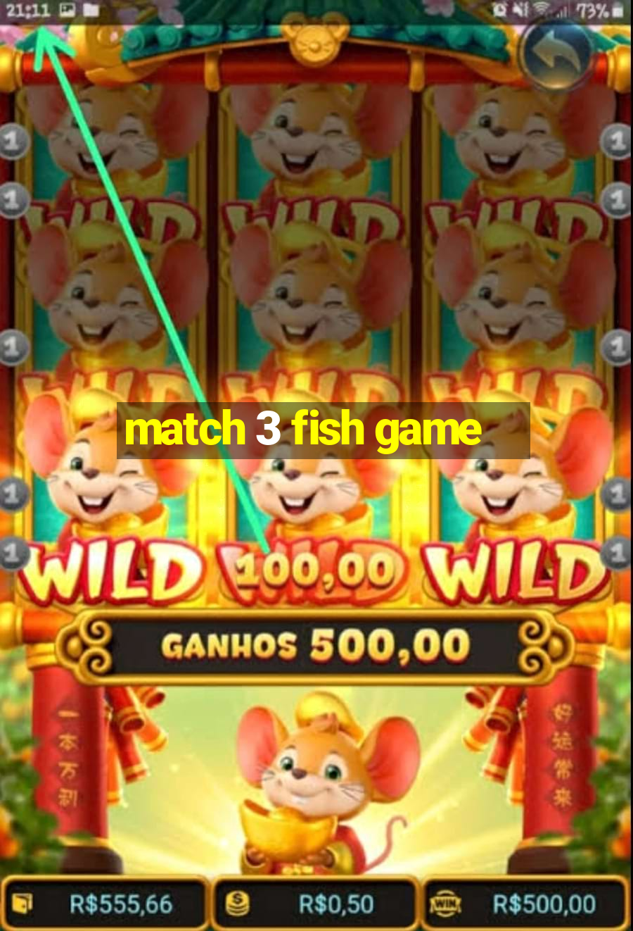 match 3 fish game