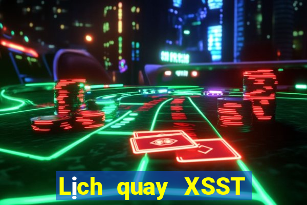 Lịch quay XSST ngày 19