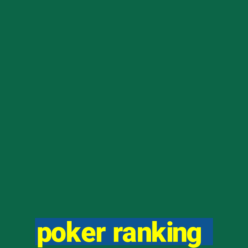 poker ranking