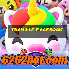 trang le facebook