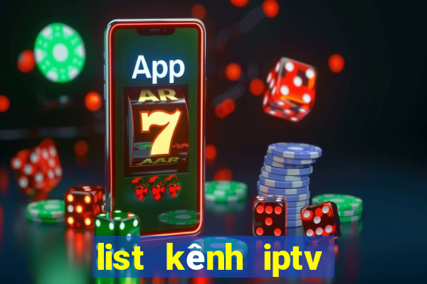 list kênh iptv mới nhất