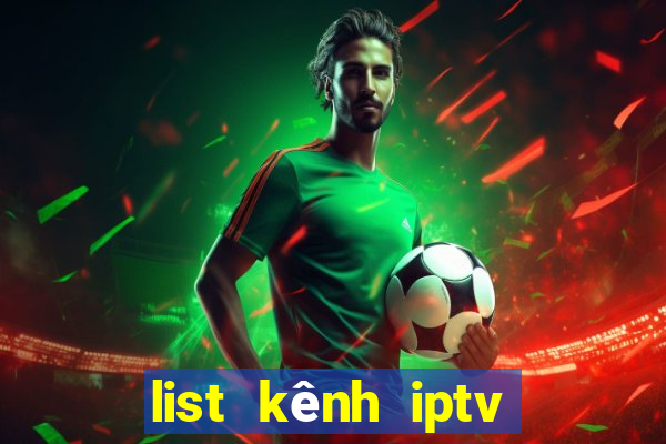 list kênh iptv mới nhất