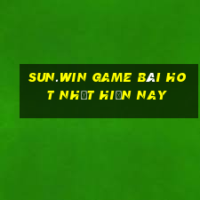 Sun.Win Game Bài Hot Nhất Hiện Nay