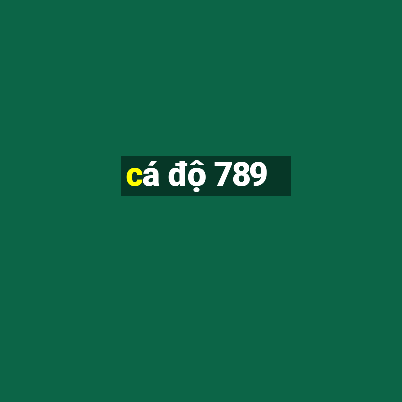 cá độ 789