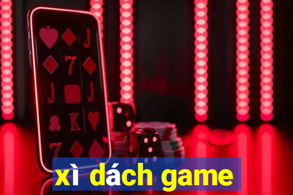 xì dách game