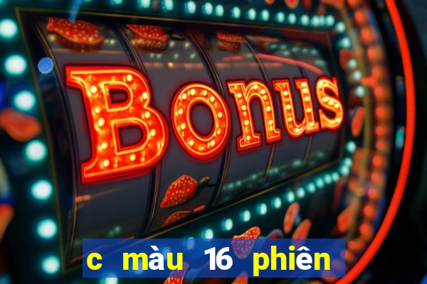 c màu 16 phiên bản Android