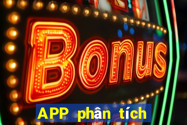 APP phân tích xổ số bóng đá