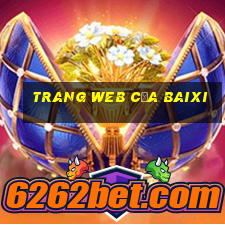 Trang web của Baixi