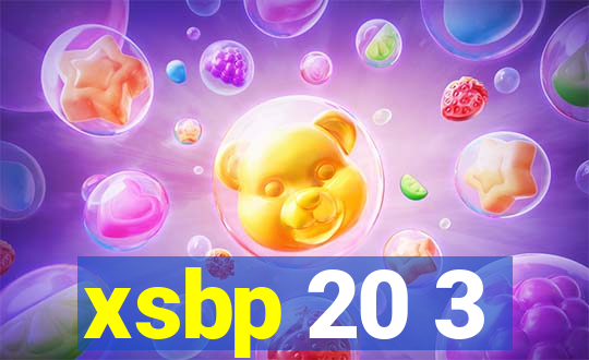 xsbp 20 3