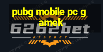 pubg mobile pc gamek