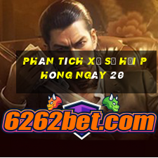 Phân tích Xổ Số hải phòng ngày 20