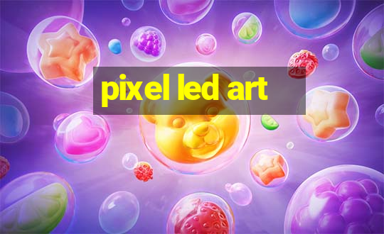 pixel led art