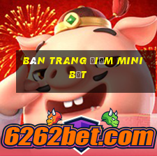 bàn trang điểm mini bệt