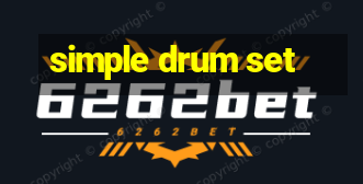 simple drum set