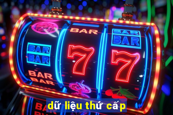 dữ liệu thứ cấp