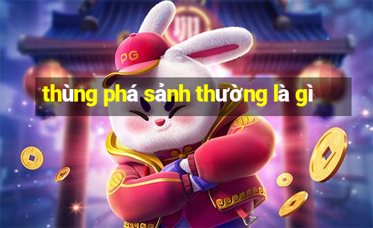 thùng phá sảnh thường là gì